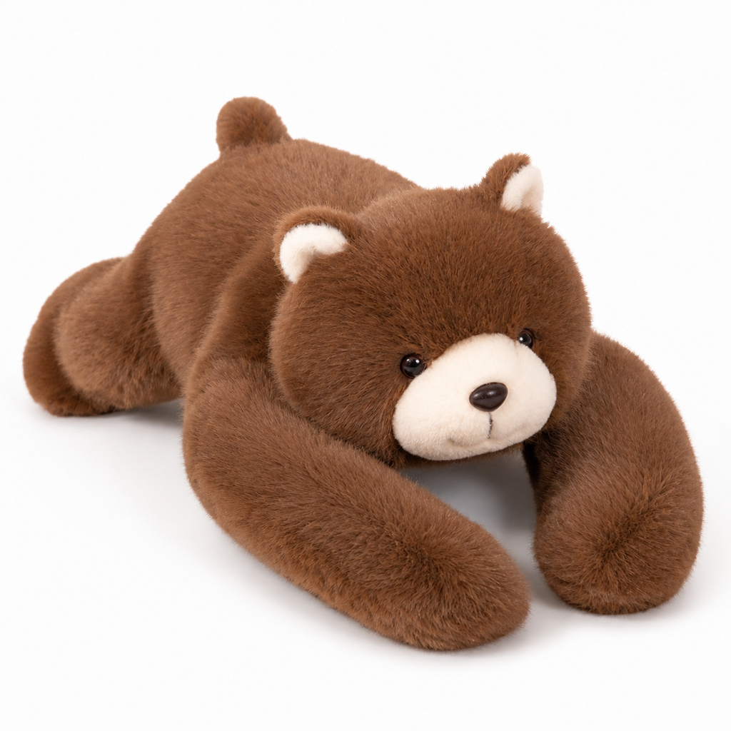 Peluche Lestée Ours Apaisant Marron
