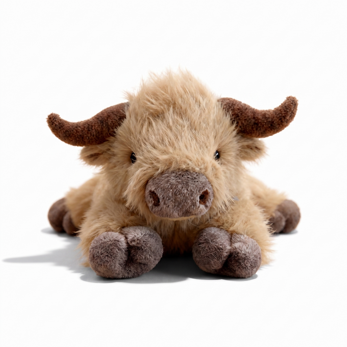 Peluche Lestée Vache Highland Chauffante
