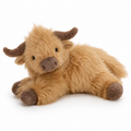 Peluche Lestée Vache Highland Chauffante