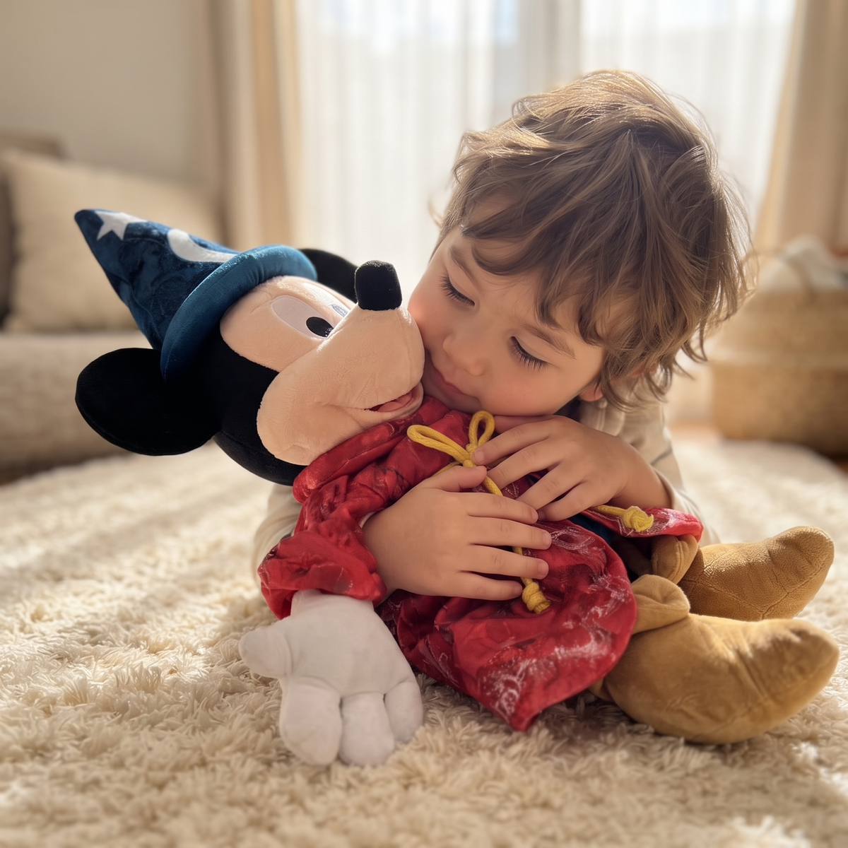 Peluche Mickey Fantasia Apprenti Sorcier 50cm