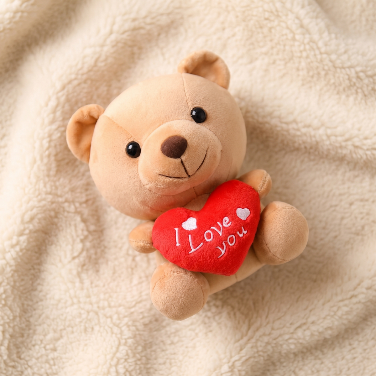 Peluche Ourson Cœur I Love You