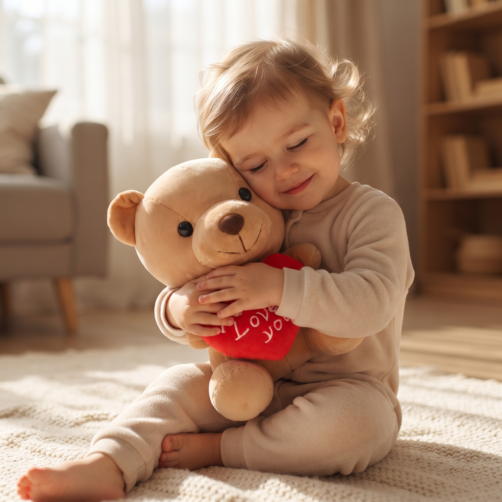 Peluche Ourson Cœur I Love You