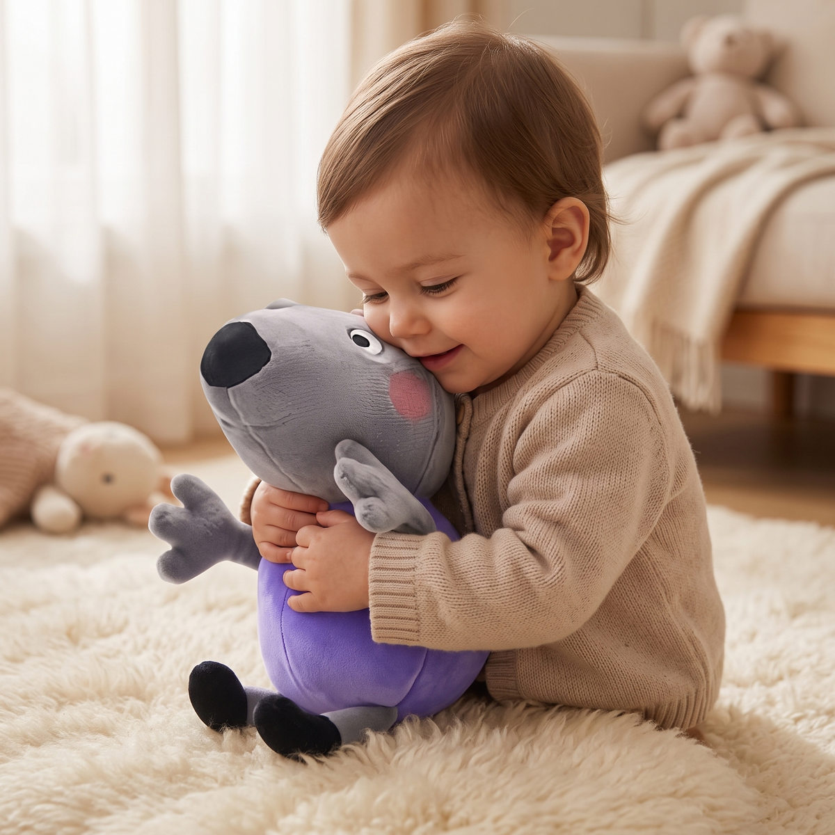 Peluche Peppa Pig Danny Dog 19cm