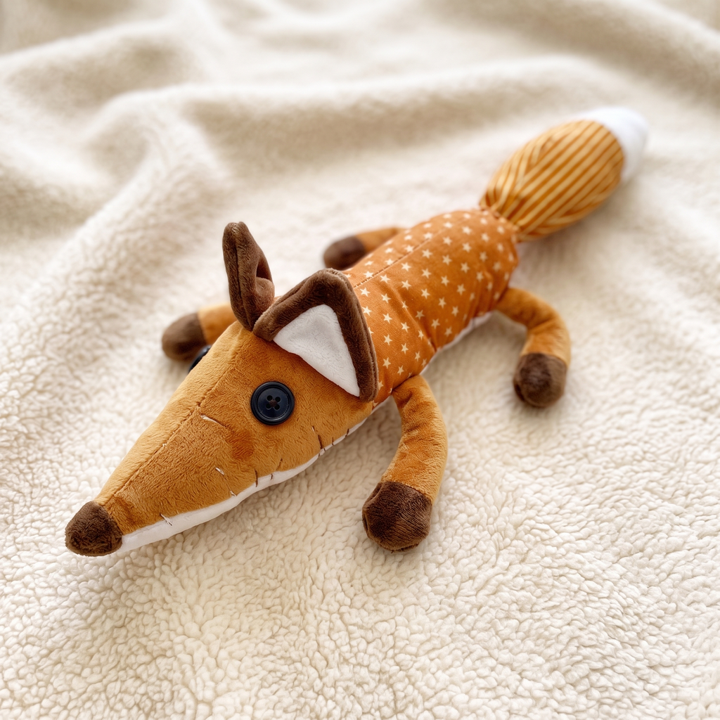 Peluche Renard Le Petit Prince 40 cm