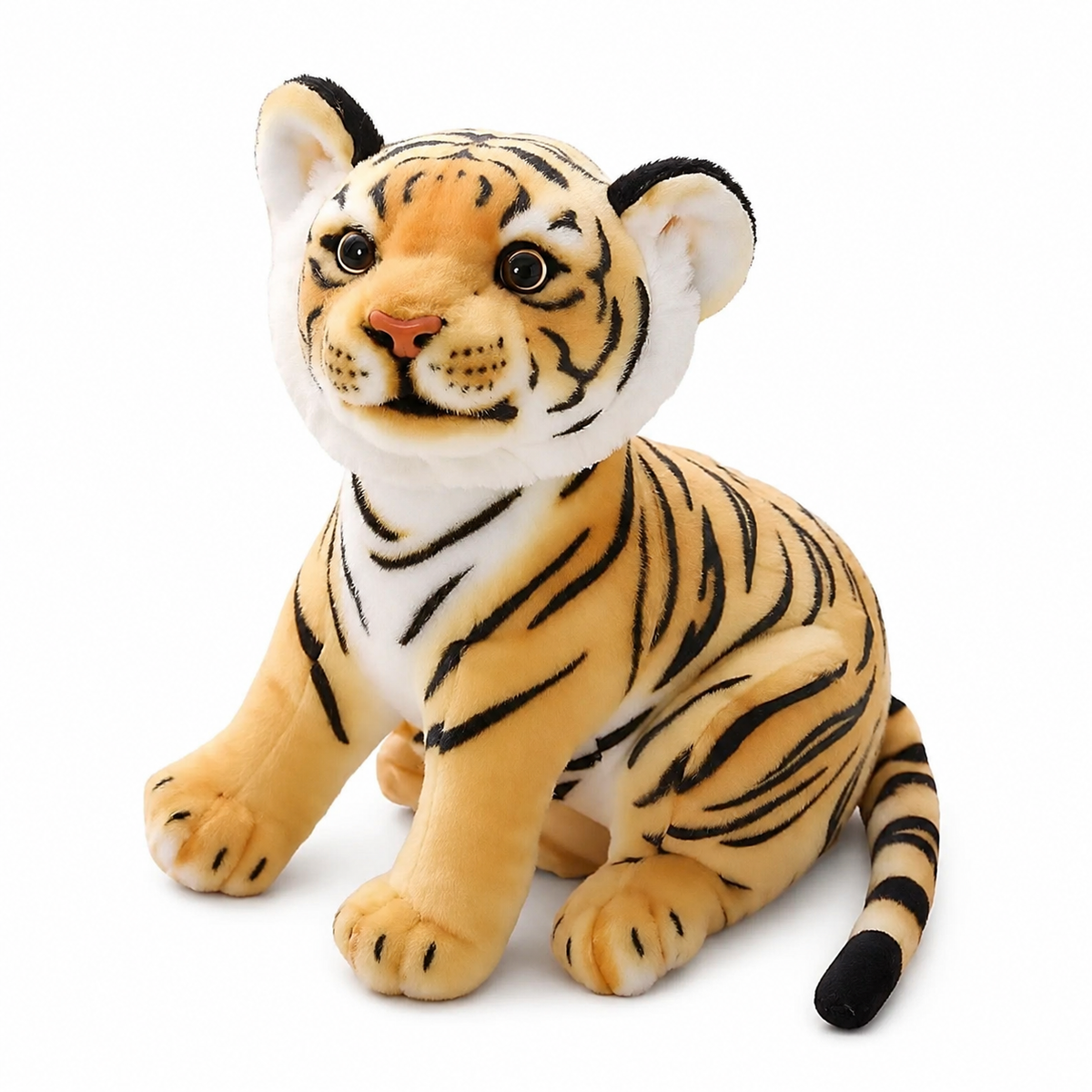 Peluche Tigre Bébé Réaliste 23cm
