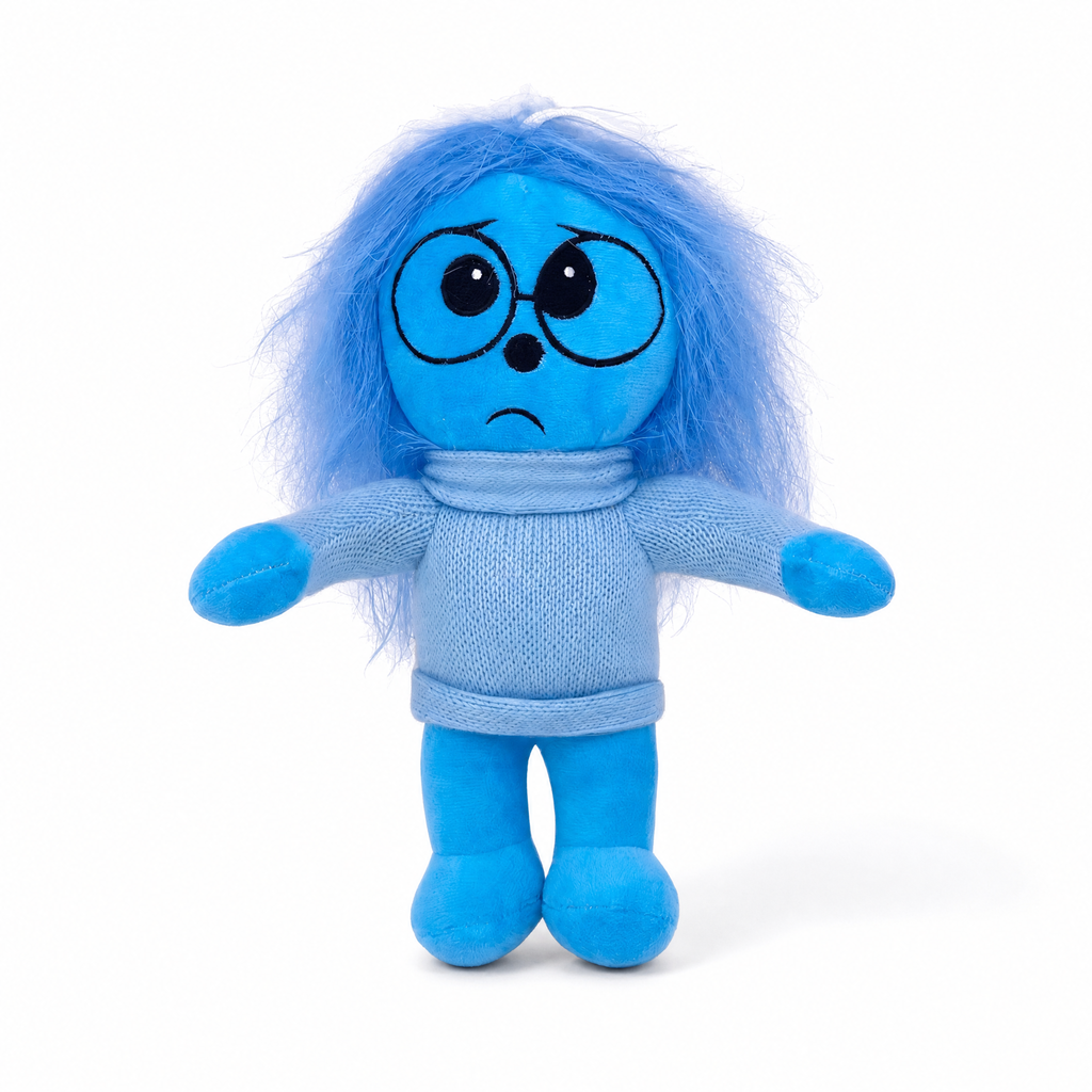 Verdriet-knuffel – Binnenstebuiten 2, 25 cm