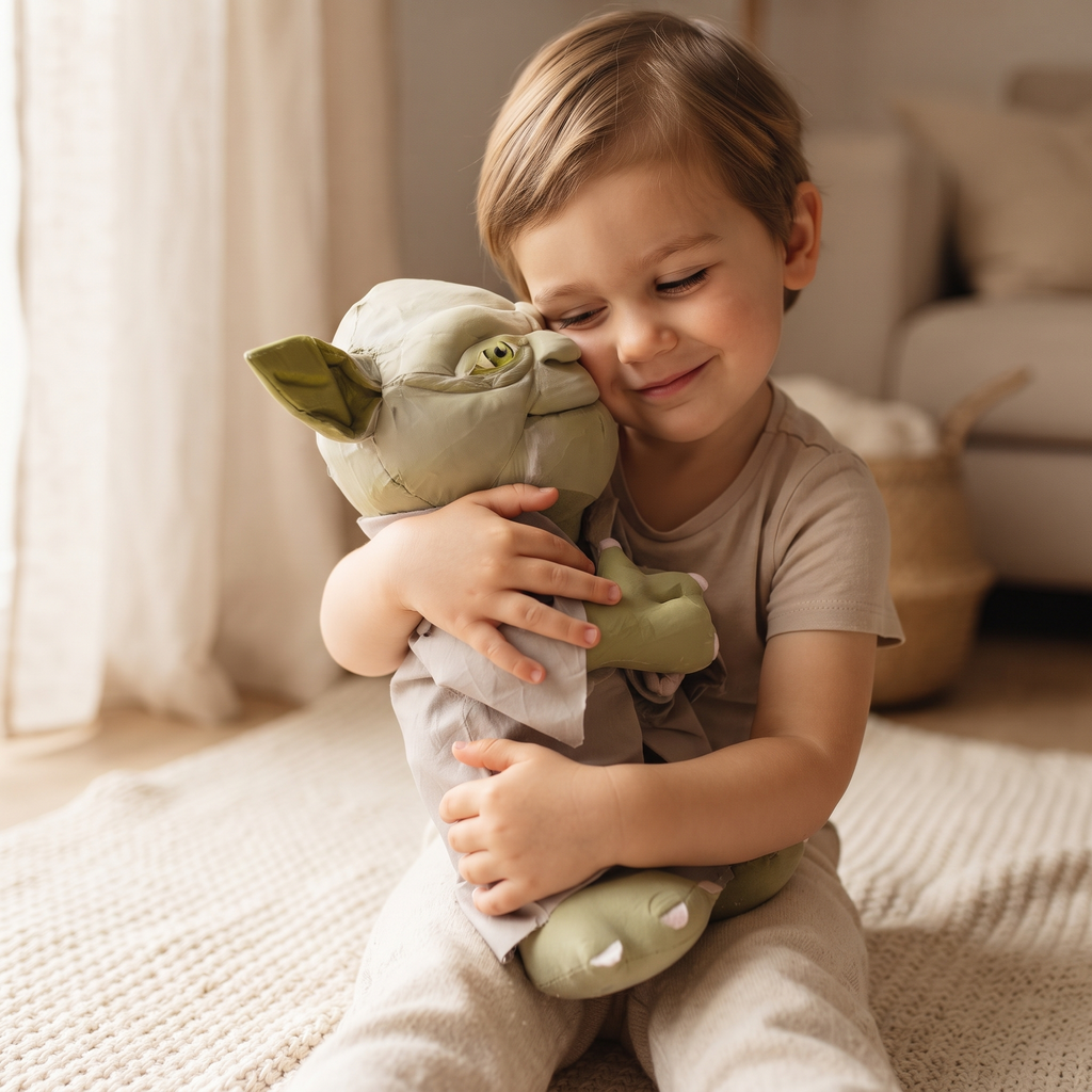 Peluche Yoda avec Ventouse Star Wars