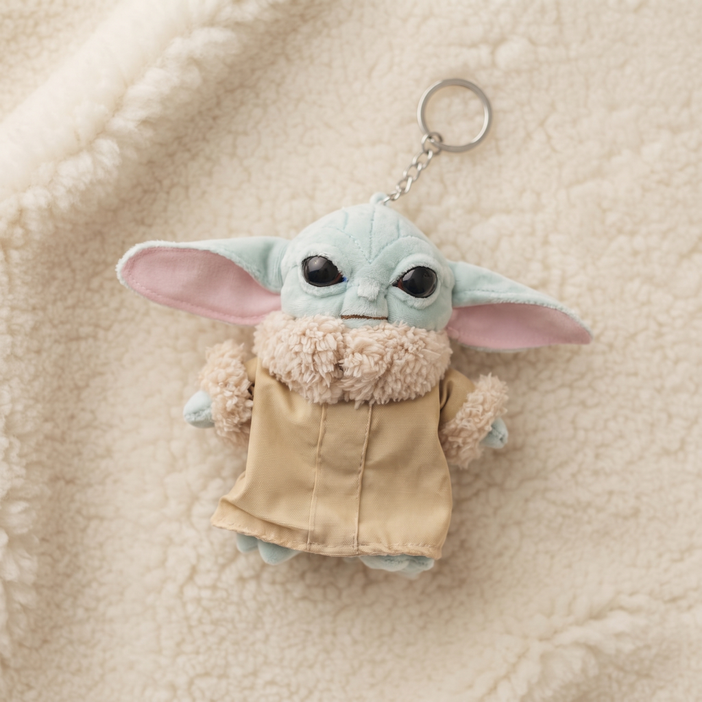 Porte-clé Baby Yoda Grogu Peluche Star Wars