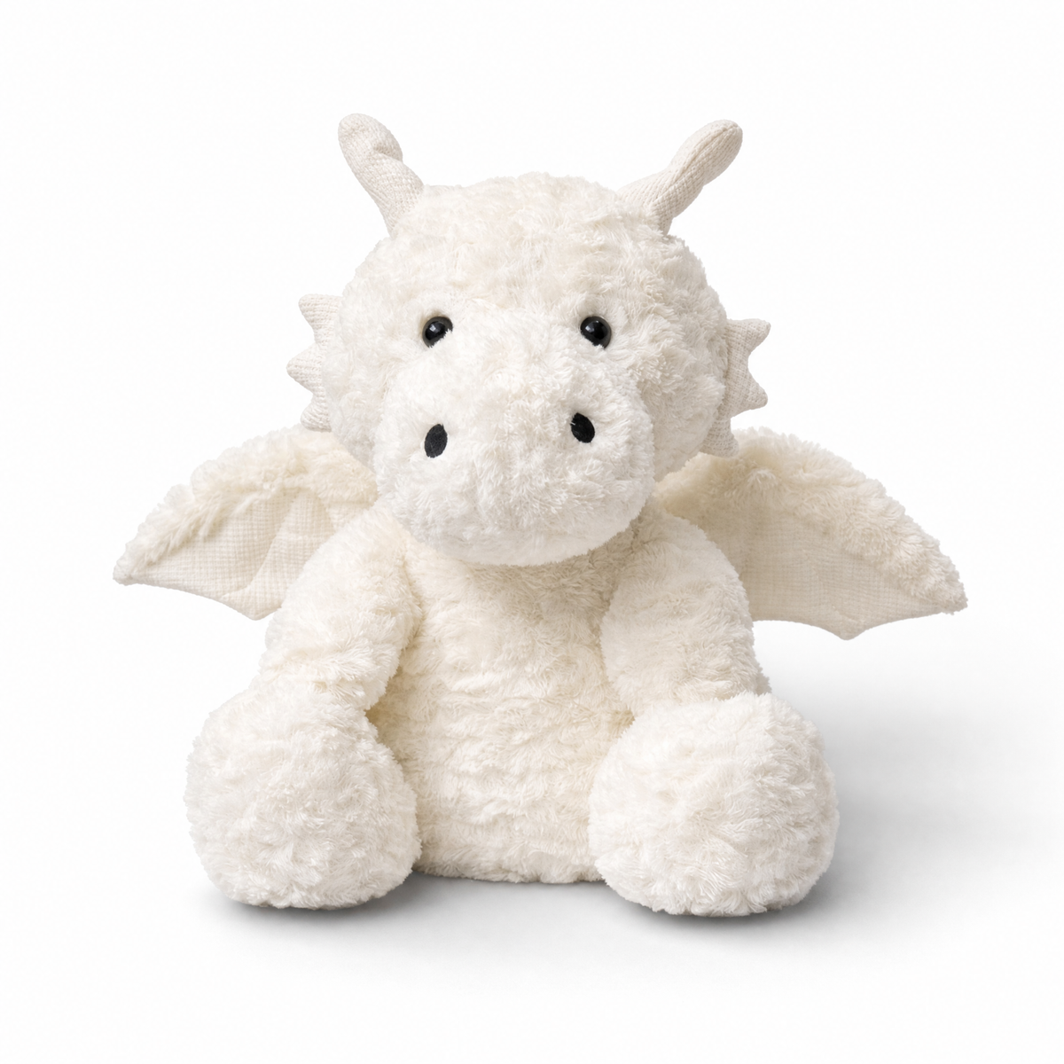 Peluche Dragon Blanc à Ailes